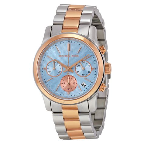 michael kors two tone watch amazon|Michael Kors runway chronograph watch.